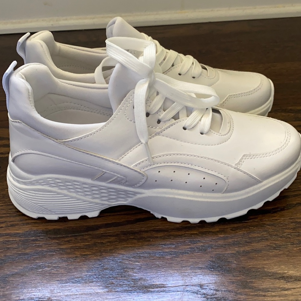 NEW Krush Chunky Dad Trainers White 7